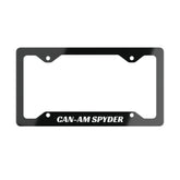 Can-Am Spyder Custom Color Car License Plate Frame